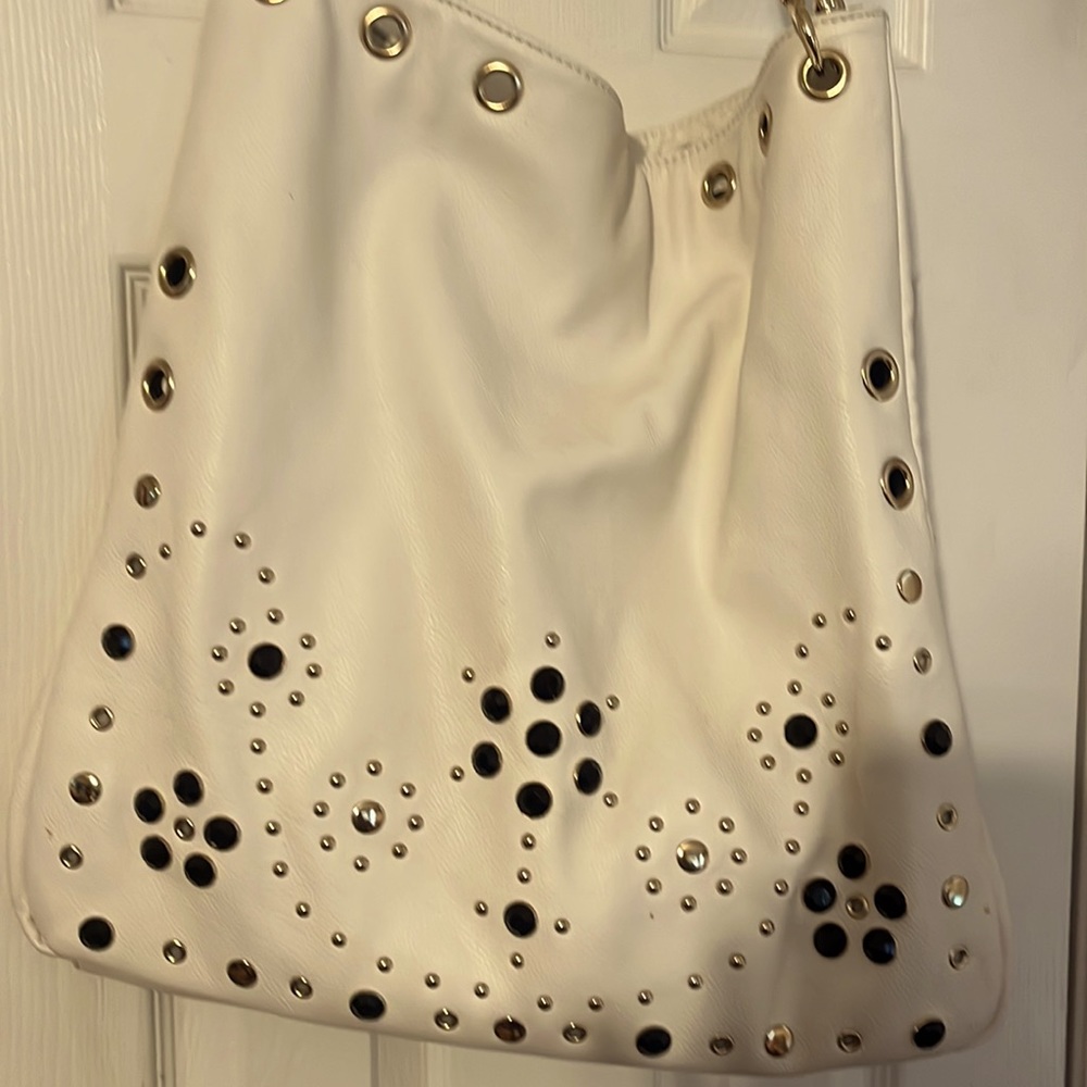 Betsey Johnson's white multi purse
